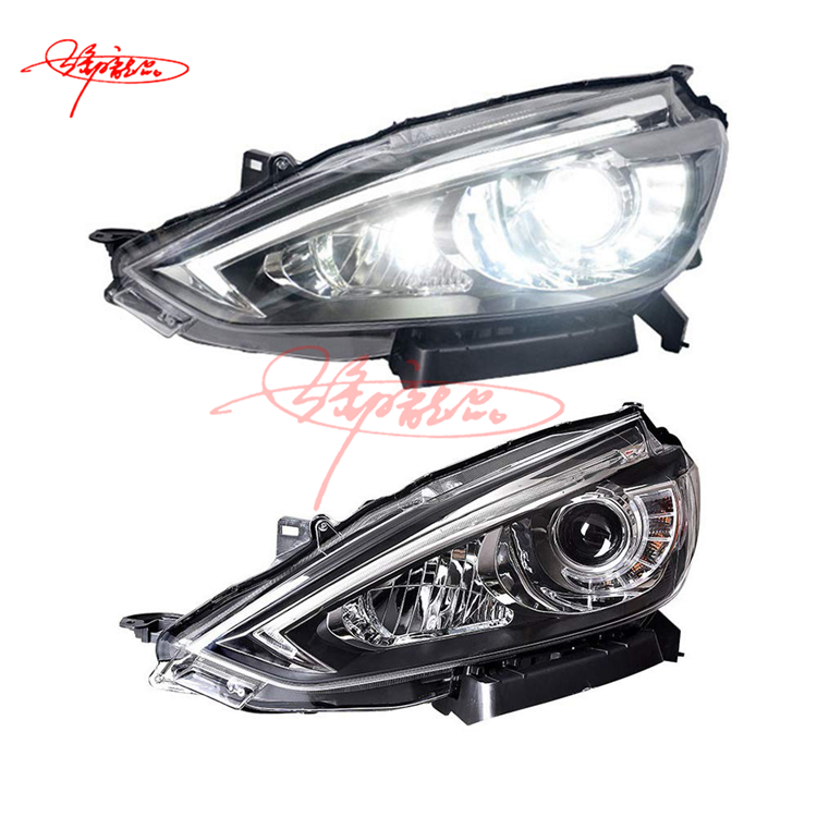 Auto Spare Parts Headlights 26060-3AW0B 26010-3AW0B Halogen & Xenon Headlights For SUNNY-2010