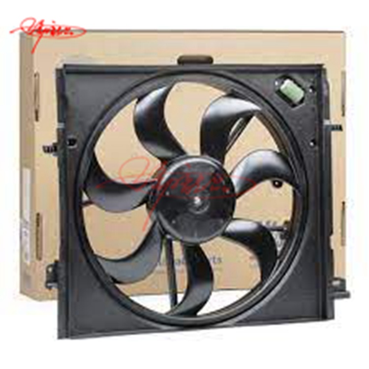 Glossy Radiator Cooling Fan For X-Trail T32 J11 1,5 1,6 DCI 21481-4BE0A 21481-4EA0A 21481-4EB0A