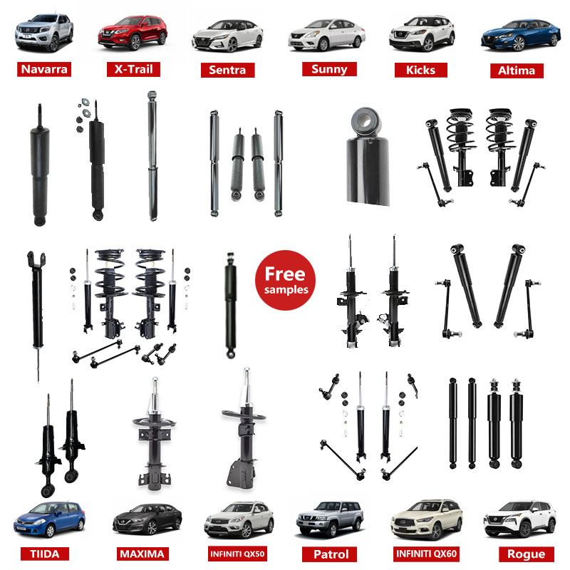 Shock absorber for nissan rogue  x-trail navarra sentra sunny kicks altima tiida patrol TEANA MAXIMA SYLPHY MARCH QASHQAI